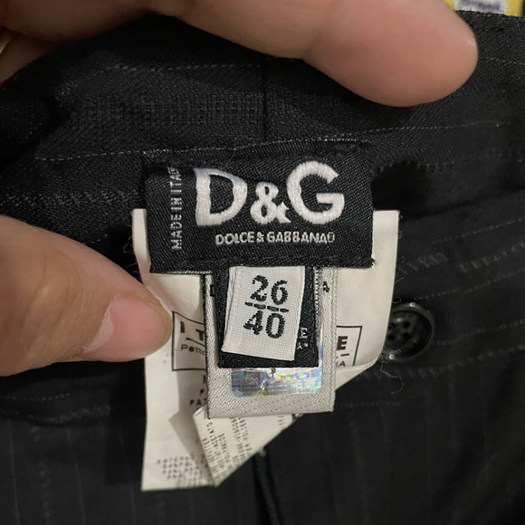 Authentic Dolce & Gabbana boot cut formal pant. Size waist 26. Used mildly. - Picture 9 of 11